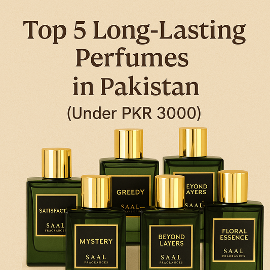 Top 5 Long-Lasting Perfumes in Pakistan (Under PKR 3000)